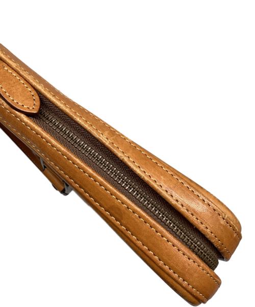 土屋鞄（ツチヤカバン）土屋鞄 (ツチヤカバン) ラウンドジップレザーブリーフケース ブラウンの古着・服飾アイテム