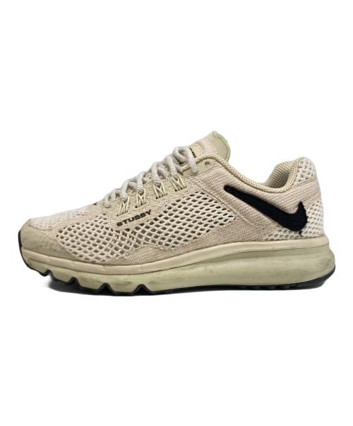 NIKE（ナイキ）NIKE (ナイキ) stussy (ステューシー) AIR MAX 2013 FOSSIL / エアマックス 2013 フォッシル ベージュ サイズ:26の古着・服飾アイテム