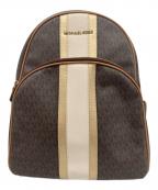 MICHAEL KORSマイケル・コース）の古着「MK柄バックパック リュック」｜ブラウン