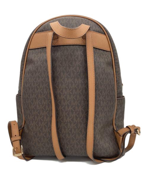 MICHAEL KORS（マイケル・コース）MICHAEL KORS (マイケル・コース) MK柄バックパック リュック ブラウンの古着・服飾アイテム