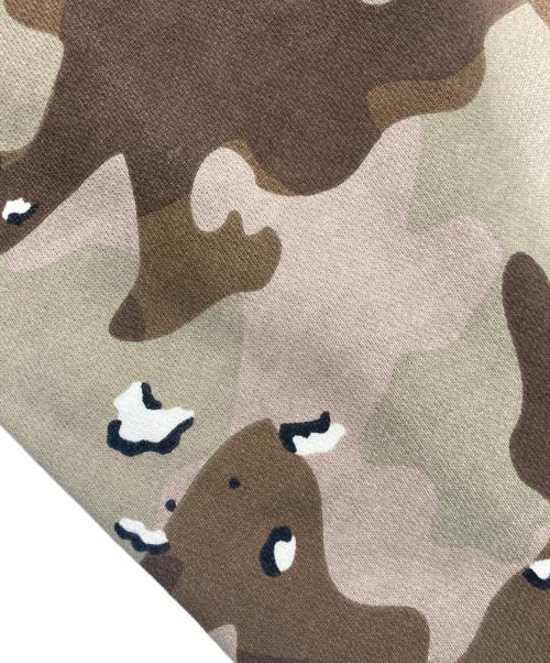 BlackEyePatch（ブラックアイパッチ）BlackEyePatch (ブラックアイパッチ) STENCIL LOGO EMBROIDERED ZIP HOODIE / ジップアップフーディー カーキ サイズ:Sの古着・服飾アイテム