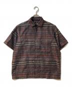 Needlesニードルズ）の古着「S/S ITALIAN COLLAR SHIRT」｜パープル