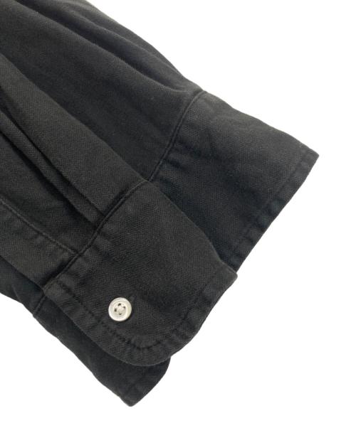 Frank&Eileen（フランクアンドアイリーン）Frank&Eileen (フランクアンドアイリーン) LUKE BKD オーバーダイ デニムシャツ ブラック サイズ:XSの古着・服飾アイテム