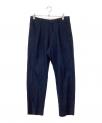）の古着「Pleated Trouser / シルクネップ トラウザースラックス」｜ネイビー