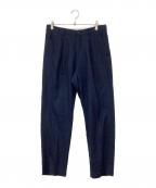 SUPREMEシュプリーム）の古着「Pleated Trouser / シルクネップ トラウザースラックス」｜ネイビー