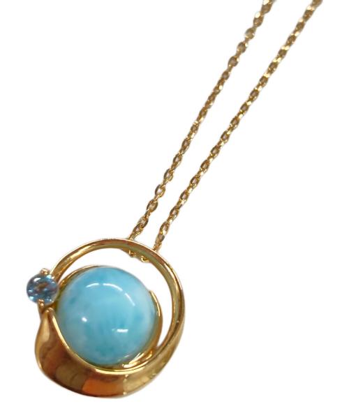 STAR JEWELRY（スタージュエリー）STAR JEWELRY (スタージュエリー) ラリマーネックレス ブルーの古着・服飾アイテム