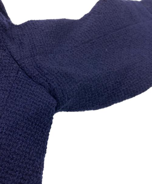 CHANEL（シャネル）CHANEL (シャネル) ココボタンツイードジャケット 93P ネイビー サイズ:34の古着・服飾アイテム