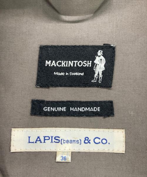 MACKINTOSH（マッキントッシュ）MACKINTOSH (マッキントッシュ) ゴム引きステンカラーコート グレー サイズ:36の古着・服飾アイテム