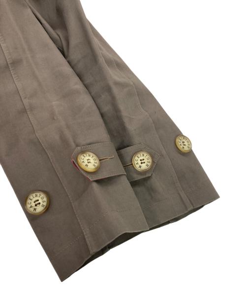 MACKINTOSH（マッキントッシュ）MACKINTOSH (マッキントッシュ) ゴム引きステンカラーコート グレー サイズ:36の古着・服飾アイテム