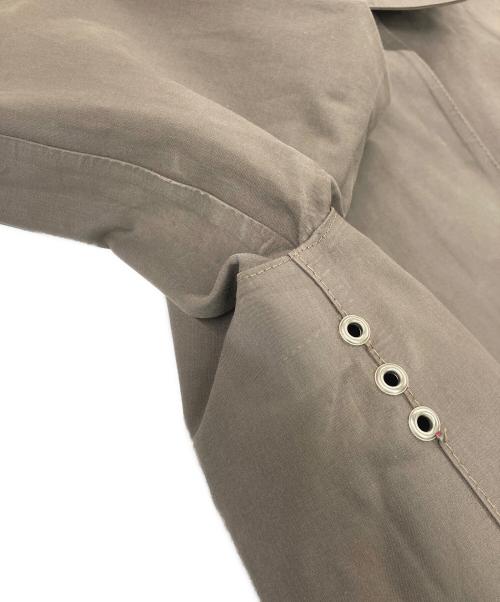 MACKINTOSH（マッキントッシュ）MACKINTOSH (マッキントッシュ) ゴム引きステンカラーコート グレー サイズ:36の古着・服飾アイテム