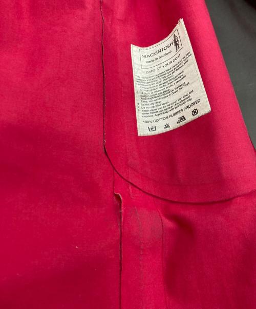 MACKINTOSH（マッキントッシュ）MACKINTOSH (マッキントッシュ) ゴム引きステンカラーコート グレー サイズ:36の古着・服飾アイテム