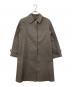 MACKINTOSH（マッキントッシュ）の古着「ゴム引きステンカラーコート」｜グレー