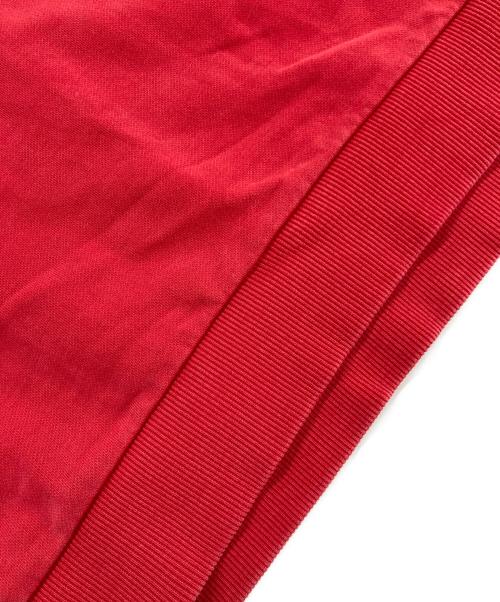 RAF SIMONS（ラフシモンズ）RAF SIMONS (ラフシモンズ) FRED PERRY (フレッドペリー) ロゴスウェット レッド サイズ:42の古着・服飾アイテム