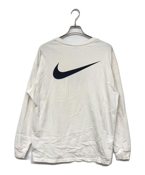 NIKE（ナイキ）NIKE (ナイキ) stussy (ステューシー) Nike x Stussy SS Link L/S / SSリンク ロングスリーブ Tシャツ ホワイト サイズ:Lの古着・服飾アイテム