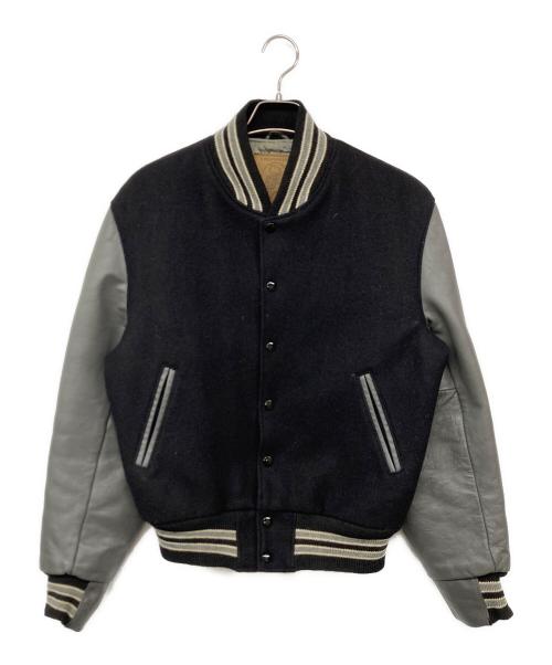 Golden Bear（ゴールデンベア）Golden Bear (ゴールデンベア) 80's ~ 90's スタジャン グレー×ブラック サイズ:Mの古着・服飾アイテム