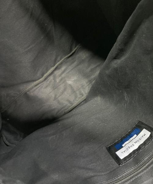 MAISON SPECIAL（メゾンスペシャル）MAISON SPECIAL (メゾンスペシャル) Leather Shoulder Bag ブラックの古着・服飾アイテム