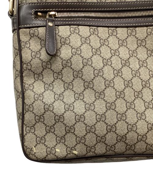 GUCCI（グッチ）GUCCI (グッチ) グッチ GGスプリーム ショルダーバッグ ベージュの古着・服飾アイテム