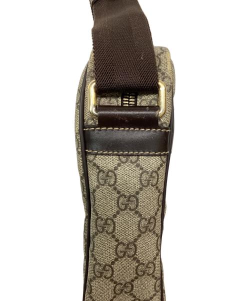 GUCCI（グッチ）GUCCI (グッチ) グッチ GGスプリーム ショルダーバッグ ベージュの古着・服飾アイテム