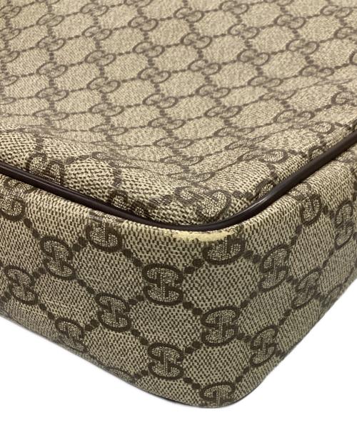 GUCCI（グッチ）GUCCI (グッチ) グッチ GGスプリーム ショルダーバッグ ベージュの古着・服飾アイテム
