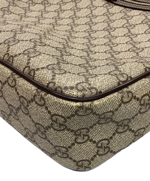 GUCCI（グッチ）GUCCI (グッチ) グッチ GGスプリーム ショルダーバッグ ベージュの古着・服飾アイテム
