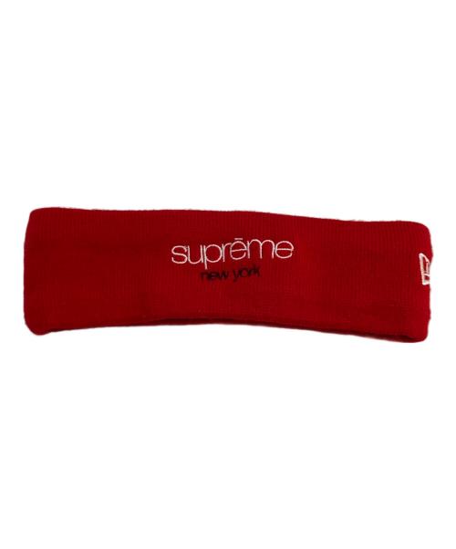 SUPREME（シュプリーム）SUPREME (シュプリーム) New Era (ニューエラ) ヘアバンド レッドの古着・服飾アイテム