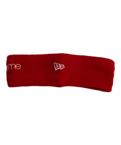 SUPREME（シュプリーム）SUPREME (シュプリーム) New Era (ニューエラ) ヘアバンド レッドの古着・服飾アイテム