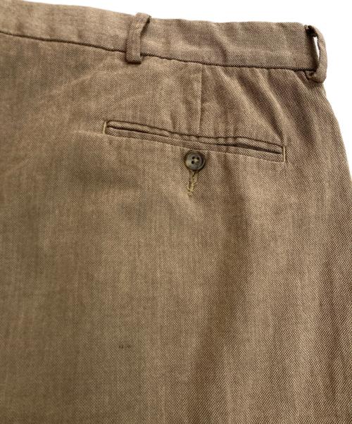 POLO RALPH LAUREN（ポロ・ラルフローレン）POLO RALPH LAUREN (ポロ・ラルフローレン) 2タックスラックス ブラウン サイズ:42の古着・服飾アイテム