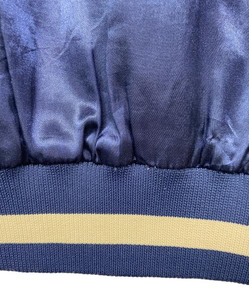 E・YAZAWA（イー・ヤザワ）E・YAZAWA (イー・ヤザワ) バック刺繍スカジャン ネイビー サイズ:不明の古着・服飾アイテム