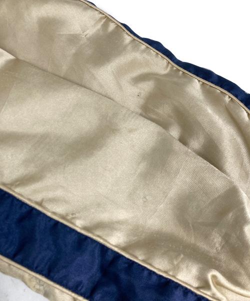 E・YAZAWA（イー・ヤザワ）E・YAZAWA (イー・ヤザワ) バック刺繍スカジャン ネイビー サイズ:不明の古着・服飾アイテム