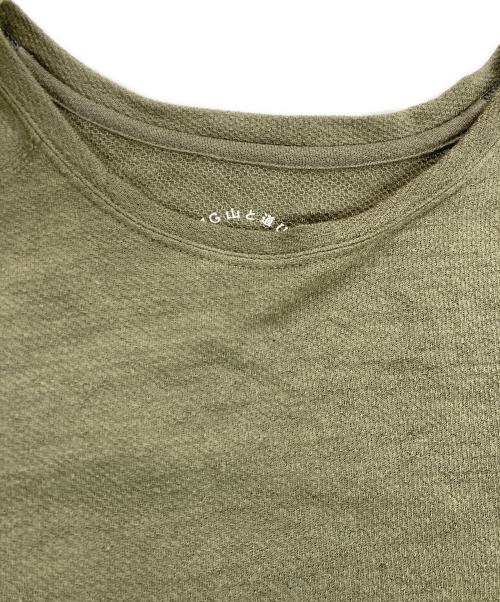 山と道（ヤマトミチ）山と道 (ヤマトミチ) DF MESH MERINO LONG SLEEVE オリーブ サイズ:Lの古着・服飾アイテム