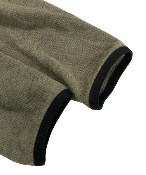 山と道（ヤマトミチ）山と道 (ヤマトミチ) DF MESH MERINO LONG SLEEVE オリーブ サイズ:Lの古着・服飾アイテム