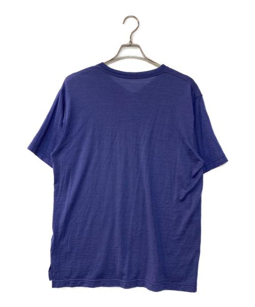 山と道（ヤマトミチ）山と道 (ヤマトミチ) 100％ MERINO LIGHT HENLEY ブルー サイズ:UNISEX Lの古着・服飾アイテム