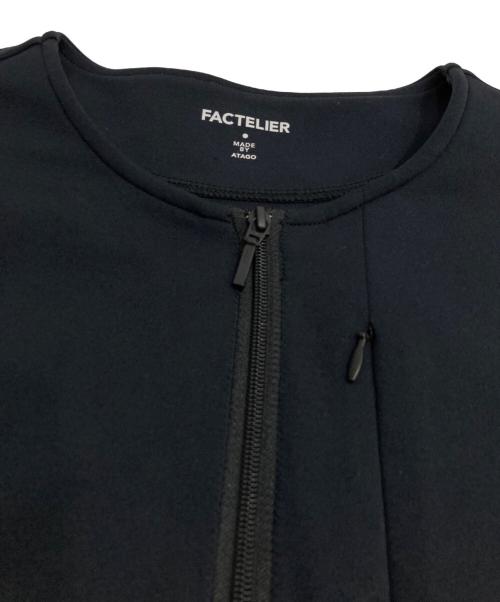 FAC TELIER（ファクトリエ）FAC TELIER (ファクトリエ) エアーブルゾン ネイビー サイズ:Lの古着・服飾アイテム
