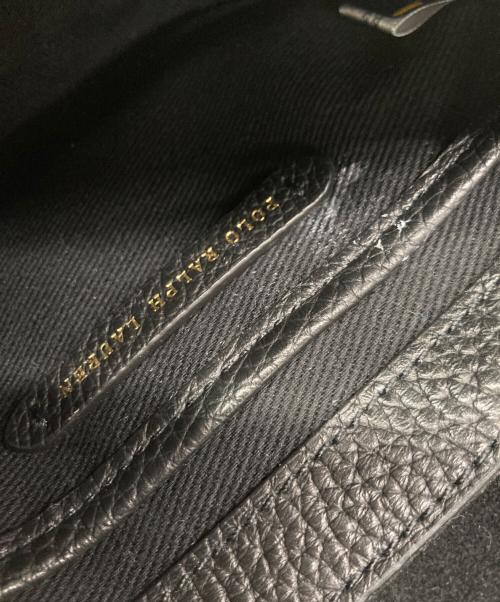 POLO RALPH LAUREN（ポロ・ラルフローレン）POLO RALPH LAUREN (ポロ・ラルフローレン) ショルダーバッグ ブラックの古着・服飾アイテム