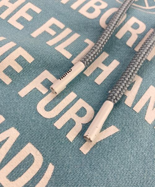 NEIGHBORHOOD（ネイバーフッド）NEIGHBORHOOD (ネイバーフッド)  TIGHT/C-HOODED LS  ブルー サイズ:Lの古着・服飾アイテム