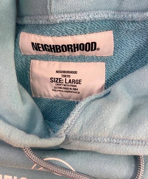 NEIGHBORHOOD（ネイバーフッド）NEIGHBORHOOD (ネイバーフッド)  TIGHT/C-HOODED LS  ブルー サイズ:Lの古着・服飾アイテム