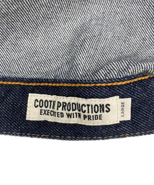 COOTIE PRODUCTIONS（クーティープロダクツ）COOTIE PRODUCTIONS (クーティープロダクツ) 1st Type Denim Jacket インディゴ サイズ:Lの古着・服飾アイテム