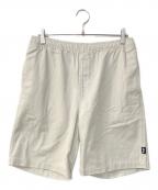 stussyステューシー）の古着「Brushed Beach short pant　ショートパンツ」｜ブラウン