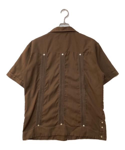 USED（ユーズド）USED (ユーズド) 60's キューバシャツ CAMPOS ブラウン サイズ:40の古着・服飾アイテム