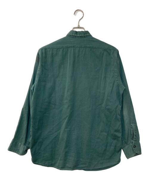 USED（ユーズド）USED (ユーズド) 50's~60's チェーンステッチワークシャツ グリーン サイズ:Mの古着・服飾アイテム