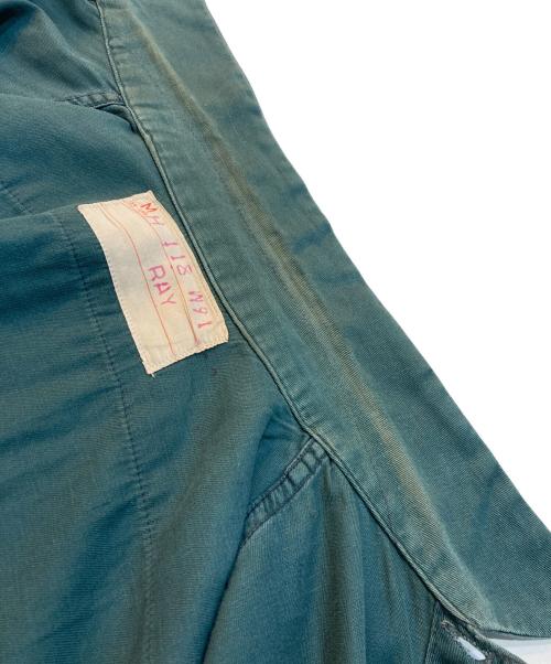 USED（ユーズド）USED (ユーズド) 50's~60's チェーンステッチワークシャツ グリーン サイズ:Mの古着・服飾アイテム