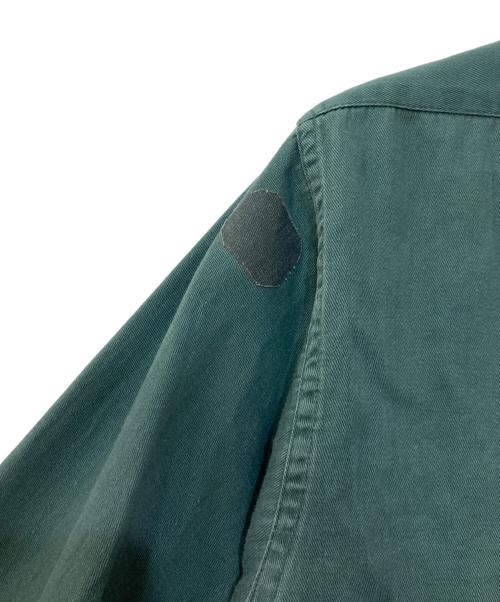 USED（ユーズド）USED (ユーズド) 50's~60's チェーンステッチワークシャツ グリーン サイズ:Mの古着・服飾アイテム