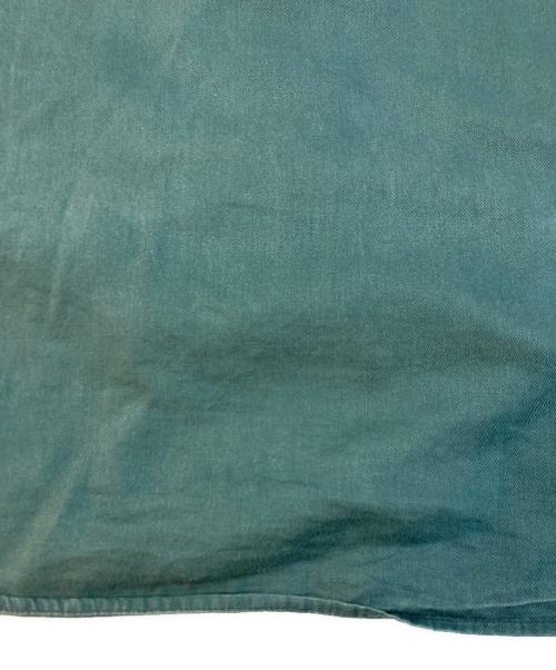 USED（ユーズド）USED (ユーズド) 50's~60's チェーンステッチワークシャツ グリーン サイズ:Mの古着・服飾アイテム