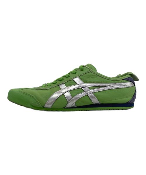 Onitsuka Tiger（オニツカタイガー）Onitsuka Tiger (オニツカタイガー) MEXICO 66 ローカットスニーカー グリーン サイズ:28.0の古着・服飾アイテム