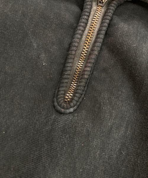 UNIVERSAL PRODUCTS.（ユニバーサルプロダクツ）UNIVERSAL PRODUCTS. (ユニバーサルプロダクツ) HALF ZIP SWEAT ハーフジップスウェット ブラック サイズ:2の古着・服飾アイテム