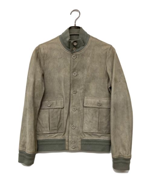 VALSTAR（ヴァルスター）Valstar (ヴァルスター) ゴートスウェードジャケット グレー サイズ:44の古着・服飾アイテム