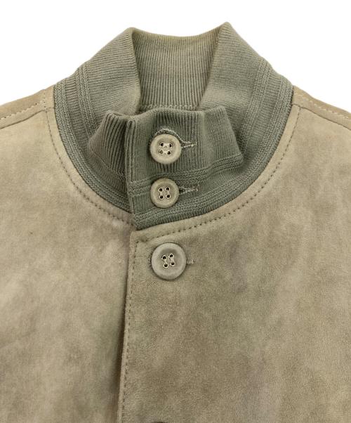 VALSTAR（ヴァルスター）Valstar (ヴァルスター) ゴートスウェードジャケット グレー サイズ:44の古着・服飾アイテム