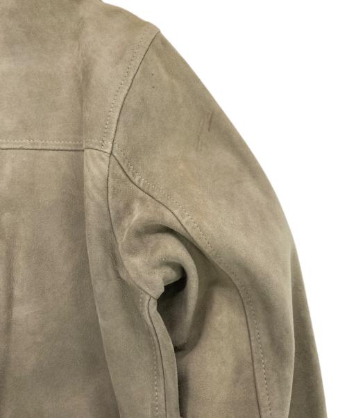 VALSTAR（ヴァルスター）Valstar (ヴァルスター) ゴートスウェードジャケット グレー サイズ:44の古着・服飾アイテム