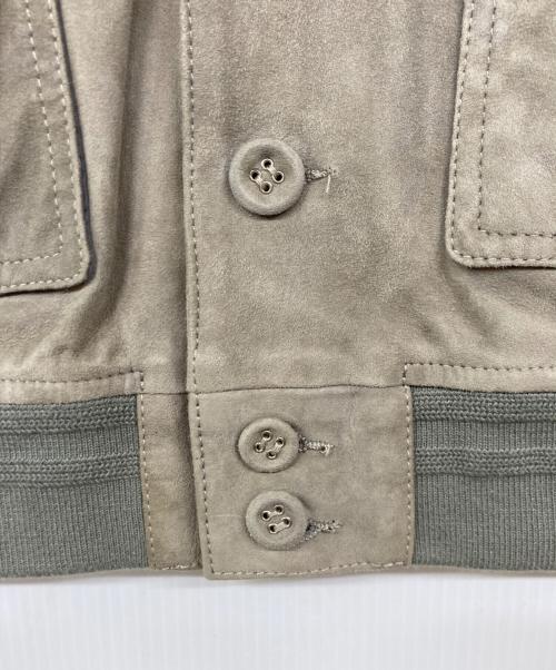 VALSTAR（ヴァルスター）Valstar (ヴァルスター) ゴートスウェードジャケット グレー サイズ:44の古着・服飾アイテム