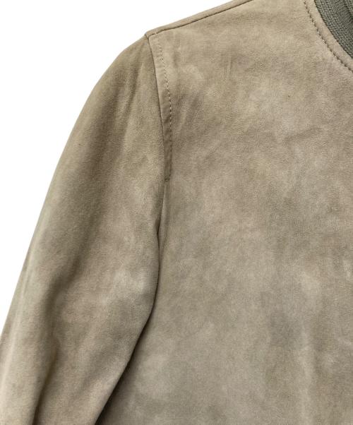 VALSTAR（ヴァルスター）Valstar (ヴァルスター) ゴートスウェードジャケット グレー サイズ:44の古着・服飾アイテム